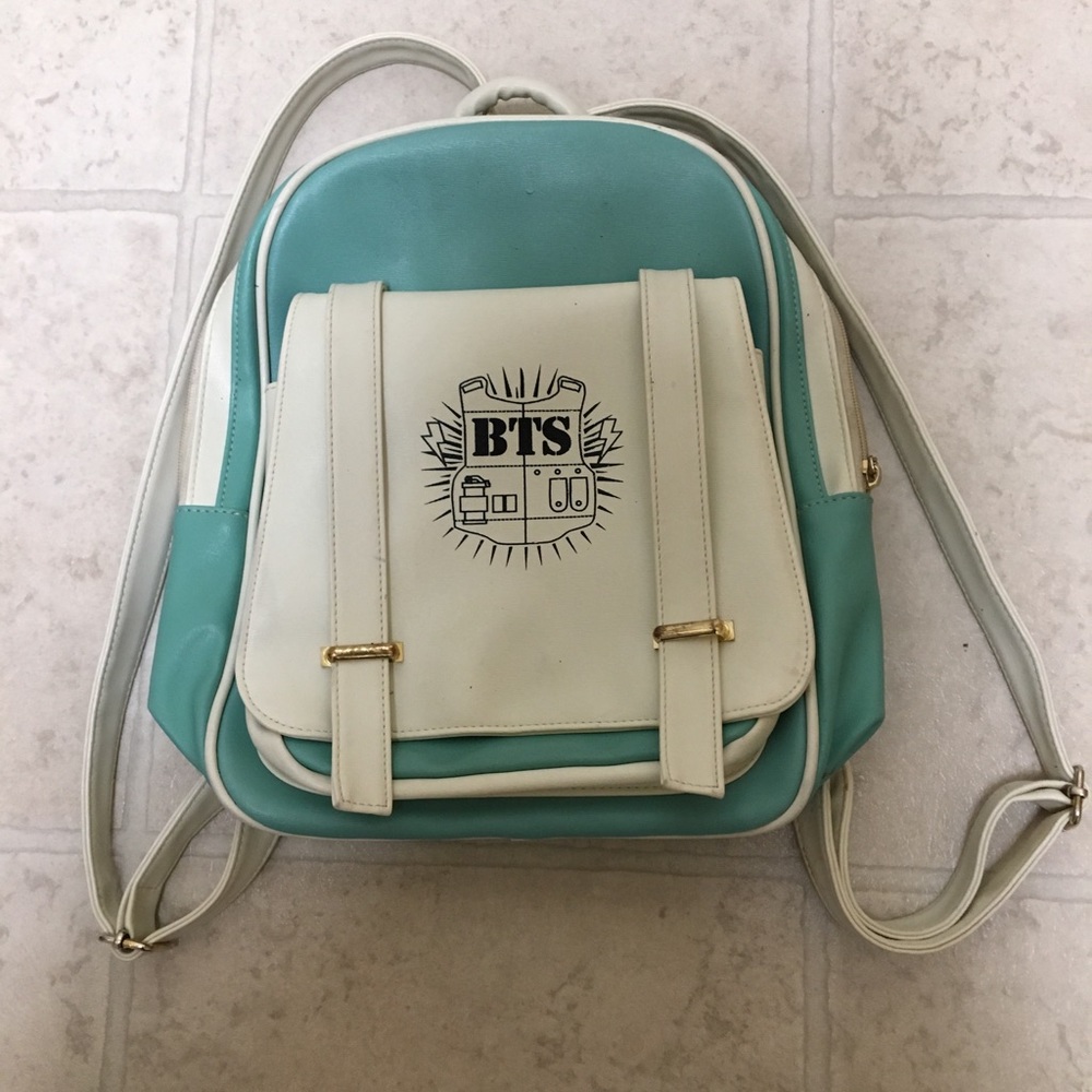 BTS (kpop group) bulletproof era leather bag